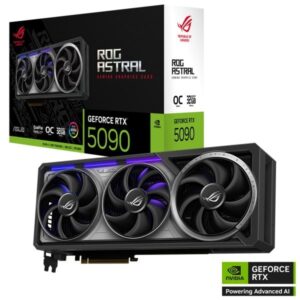 VADE FARKSIZ 12 TAKSİT / Asus RTX 5090 Rog Astral OC Edition ROG-ASTRAL-RTX5090-O32G-GAMING 512 Bit GDDR7 32 GB Ekran Kartı