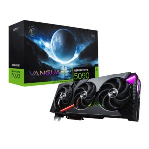 VADE FARKSIZ 12 TAKSİT / MSI GeForce RTX 5090 32G VANGUARD SOC 32GB GDDR7 512 Bit DLSS 4 Ekran Kartı