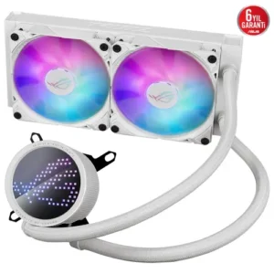 VADE FARKSIZ 12 TAKSİT /  ASUS ROG Ryuo III 240 ARGB White Edition 240mm İşlemci Sıvı Soğutucu