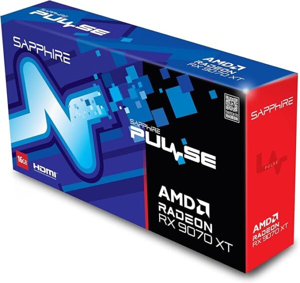 VADE FARKSIZ 12 TAKSİT / Sapphire RX 9070 XT Pulse 11348-03-20G 256 Bit GDDR6 16 GB Ekran Kartı