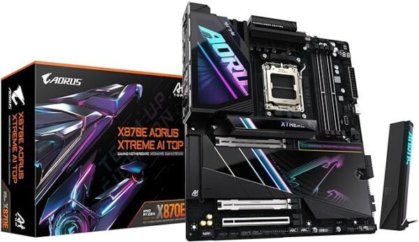 VADE FARKSIZ 12 TAKSİT / GIGABYTE X870E AORUS XTREME AI TOP WIFI7 AMD AM5 ATX Gaming Anakart