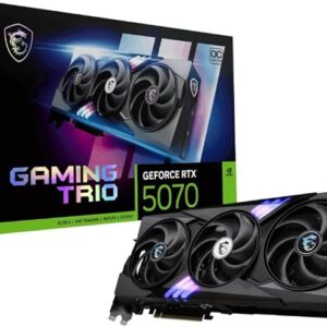 VADE FARKSIZ 12 TAKSİT / MSI RTX 5070 12G Gaming Trio OC G5070-12GTC 192 Bit GDDR7 12 GB Ekran Kartı