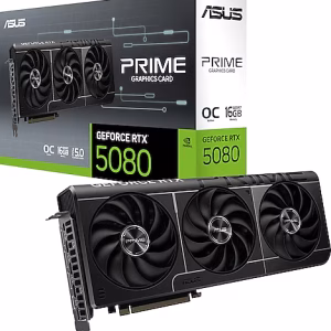 VADE FARKSIZ 12 TAKSİT / Asus RTX 5080 Prime OC Edition PRIME-RTX5080-O16G 256 Bit GDDR7 16 GB Ekran Kartı