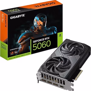 VADE FARKSIZ 12 TAKSİT / Gigabyte RTX 5060 Windforce OC 8G GV-N5060WF2OC-8GD 128 Bit GDDR7 8 GB Ekran Kartı