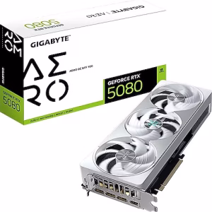 VADE FARKSIZ 12 TAKSİT / Gigabyte RTX 5080 Aero OC SFF 16G GV-N5080AERO OC-16GD 256 Bit GDDR7 16 GB Ekran Kartı
