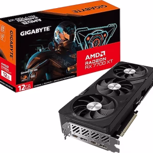VADE FARKSIZ 12 TAKSİT / Gigabyte RX 7700 XT Gaming OC Edition GV-R77XTGAMING OC-12GD 192 Bit GDDR6 12 GB Ekran Kartı