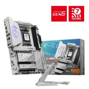 VADE FARKSIZ 12 TAKSİT / MSI MPG B850 EDGE TI WIFI AM5 DDR5 8400Mhz(OC) ATX Gaming (Oyuncu) Anakart