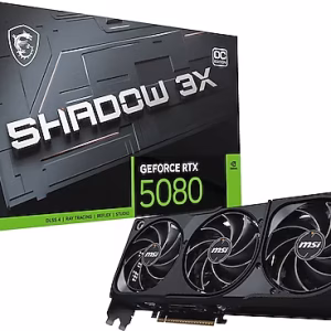 VADE FARKSIZ 12 TAKSİT / MSI RTX 5080 Shadow 3X OC 16G G5080-16S3C 256 Bit GDDR7 16 GB Ekran Kartı