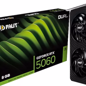 VADE FARKSIZ 12 TAKSİT / Palit RTX 5060 Dual NE75060019P1-GB2063D 128 Bit GDDR7 8 GB Ekran Kartı