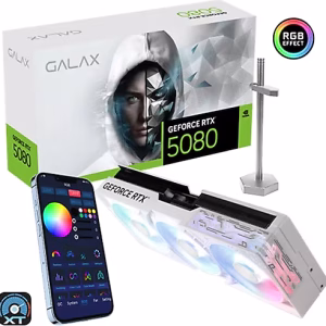 VADE FARKSIZ 12 TAKSİT / Galax RTX 5080 1-Click OC White 58NZN6MDBCWH 256 Bit GDDR7 16 GB Ekran Kartı